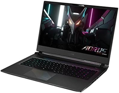 GIGABYTE AORUS 17: 17.3" Thin Bezel QHD 2560x1440 240Hz, NVIDIA GeForce RTX 4070 Laptop GPU 8GB GDDR6, Intel Core i7-13700H, 16GB DDR5 RAM, 1TB SSD, Win11 Home (AORUS 17 BSF-73US654SH),Black thumbnail-3