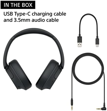 Sony WH-CH720N Noise Canceling Wireless Headphones Bluetooth Over The Ear Headset with Microphone and Alexa Built-in, Black New thumbnail-6