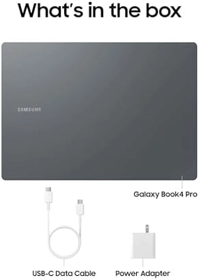SAMSUNG 16" Galaxy Book4 Pro Laptop PC Computer, Intel Core 7 Ultra Processor 1TB, 3K AMOLED (2880 x 1800) Touchscreen, Advanced Security, 2024 Model, NP960XGK-KG1US, Moonstone Gray - Image 9