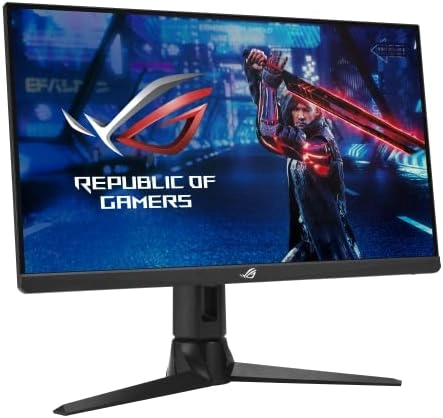 ASUS ROG Strix 24.5” 1080P HDR Gaming-Monitor (XG259CM) - Full HD, Fast IPS, 240Hz, 1ms, Extreme Low Motion Blur Sync, G-Sync compatible-KVM-support, Tripod socket for Webcam, USB Type-C, DisplayPort thumbnail-10