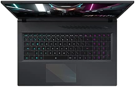 GIGABYTE AORUS 17: 17.3" Thin Bezel QHD 2560x1440 240Hz, NVIDIA GeForce RTX 4070 Laptop GPU 8GB GDDR6, Intel Core i7-13700H, 16GB DDR5 RAM, 1TB SSD, Win11 Home (AORUS 17 BSF-73US654SH),Black thumbnail-1