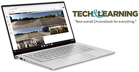 ASUS Chromebook Flip C434 2-In-1 Laptop, 14" Full HD Touchscreen 4-Way NanoEdge, Intel Core M3-8100Y Processor, 4GB RAM, 64GB eMMC Storage, All-Metal Body, Backlit KB, Chrome OS- C434TA-DSM4T, Silver - Image 5