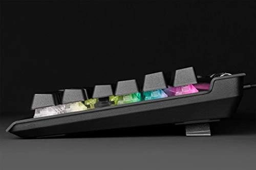 CORSAIR K70 RGB TKL – CHAMPION SERIES Tenkeyless Mechanical Gaming Keyboard - CHERRY MX SPEED Keyswitches - Durable Aluminum Frame - Per-Key RGB LED Backlighting - Detachable USB Type-C Cable, Black - Image 14