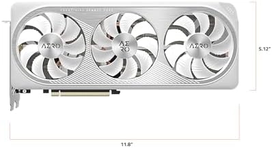 GIGABYTE GeForce RTX 4070 AERO OC V2 12G Graphics Card, 3X WINDFORCE Fans, 12GB 192-bit GDDR6X, GV-N4070AERO OCV2-12GD Video Card - Image 6