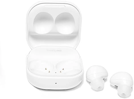 SAMSUNG Galaxy Buds2 True Wireless Earbuds Noise Cancelling Ambient Sound Bluetooth Lightweight Comfort Fit Touch Control, International Version (White) thumbnail-1