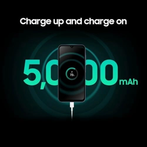 SAMSUNG Galaxy A15 5G A Series Cell Phone, 128GB Unlocked Android Smartphone, AMOLED Display, Expandable Storage, Knox Security, Super Fast Charging, US Version, 2024, Blue Black thumbnail-6