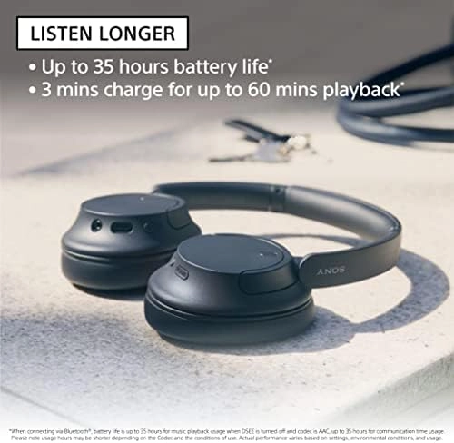 Sony WH-CH720N Noise Canceling Wireless Headphones Bluetooth Over The Ear Headset with Microphone and Alexa Built-in, Black New thumbnail-3