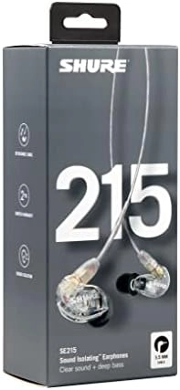 Shure SE215-CL Sound-isolating Earphones - Clear thumbnail-6