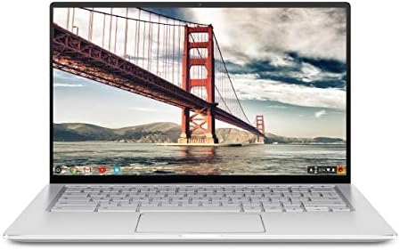 ASUS Chromebook Flip C434 2-In-1 Laptop, 14" Full HD Touchscreen 4-Way NanoEdge, Intel Core M3-8100Y Processor, 4GB RAM, 64GB eMMC Storage, All-Metal Body, Backlit KB, Chrome OS- C434TA-DSM4T, Silver - Image 2