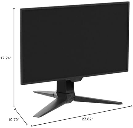 ASUS ROG Swift 27”1440P OLED DSC Gaming Monitor (PG27AQDM) - QHD (2560x1440), 240Hz, 0.03ms, G-SYNC Compatible, Anti-Glare Micro-Texture Coating, 99% DCI-P3, True 10-bit, DisplayPort,Black thumbnail-9