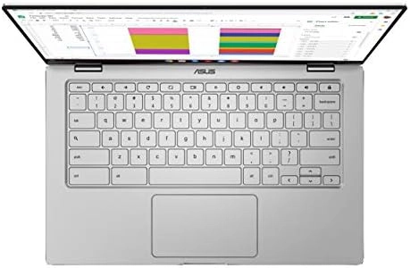 ASUS Chromebook Flip C434 2-In-1 Laptop, 14" Full HD Touchscreen 4-Way NanoEdge, Intel Core M3-8100Y Processor, 4GB RAM, 64GB eMMC Storage, All-Metal Body, Backlit KB, Chrome OS- C434TA-DSM4T, Silver - Image 7