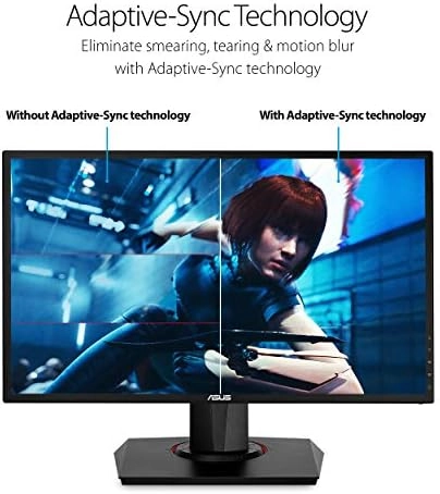 ASUS VG248QG 24" G-SYNC Gaming Monitor 165Hz 1080p 0.5ms Eye Care with DP HDMI DVI,Black thumbnail-5
