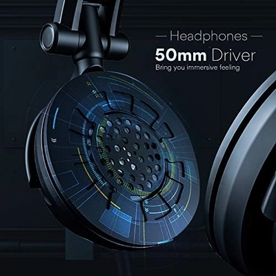 MAONO Microphone with Studio Headphone Set 192kHz/24bit Vocal Condenser Cardioid Podcast Mic Compatible with Mac and Windows, YouTube, Gaming, Live Streaming, Voice-Over (AU-A04H) - Image 3