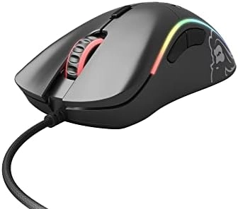 Glorious Gaming Model D Wired Gaming Mouse - 68g Superlight Honeycomb Design, RGB, Ergonomic, Pixart 3360 Sensor, Omron Switches, PTFE Feet, 6 Buttons - Matte Black thumbnail-2