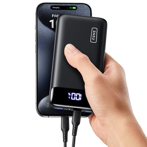 INIU Portable Charger, 22.5W 20000mAh USB C in & Out Power Bank Fast Charging, PD 3.0+QC 4.0 LED Display Phone Battery Pack Compatible with iPhone 16 15 14 13 Pro Samsung S23 Google iPad Tablet, etc thumbnail-8