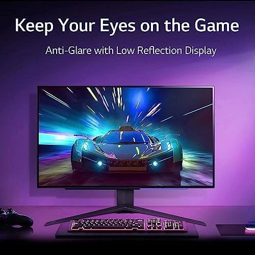 LG 27" Ultragear™ OLED QHD Gaming Monitor with 240Hz .03ms GtG & nVIDIA® G-SYNC® Compatible,Black thumbnail-7