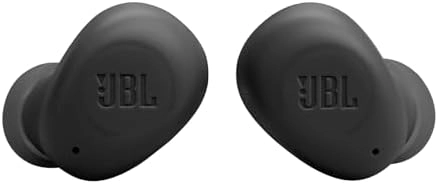 JBL Vibe Buds True Wireless Headphones - Black, Small thumbnail-1